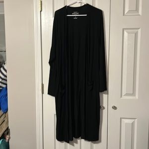 Torrid Black Duster Cardigan - Size 3 - NWT